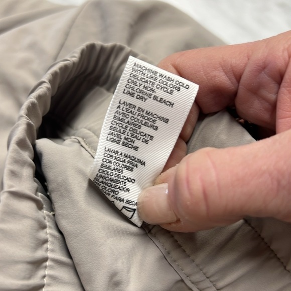 James Perse Taupe Nylon Wide Leg Pull On Pant size 2/M - Picture 9 of 10